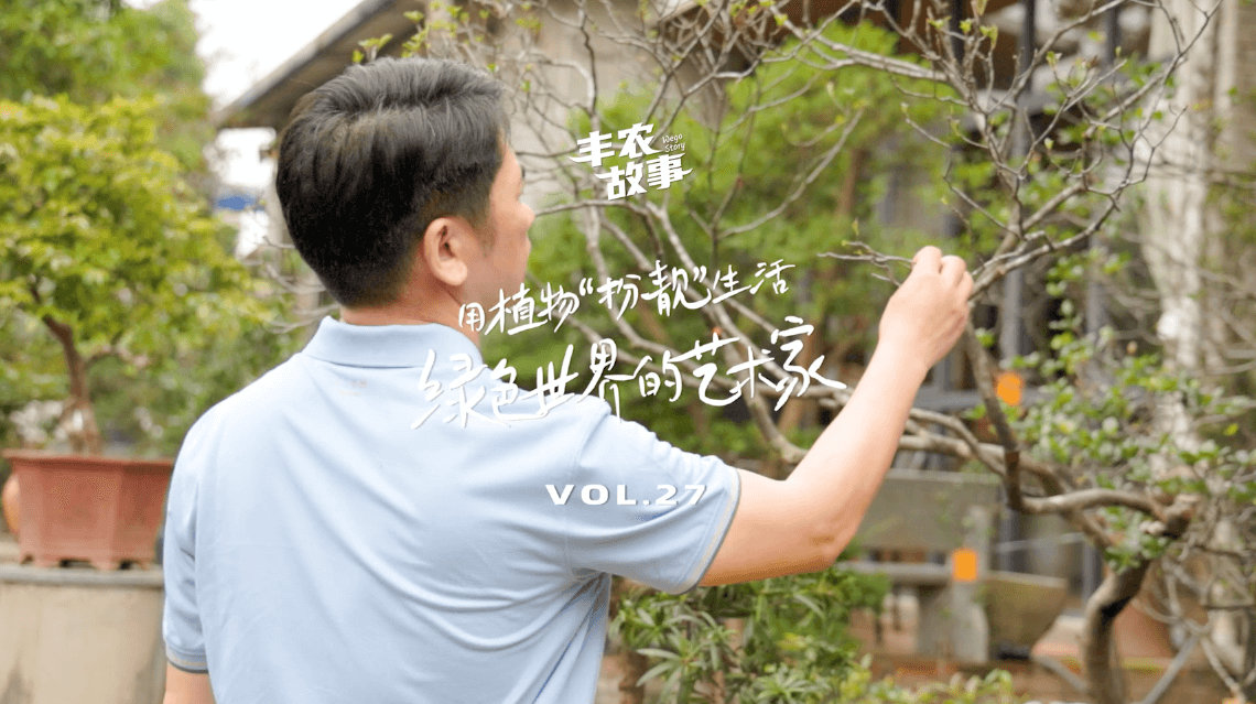 17年，他用一草一木去点亮了一个个家。